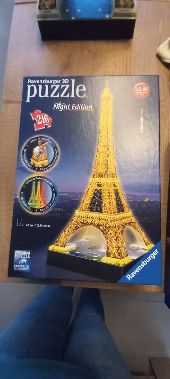 puzzle 3D Tour Eiffel