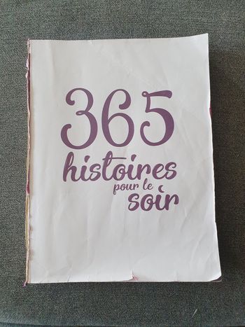 Livre 365 histoires pour le soir Princesses et fées