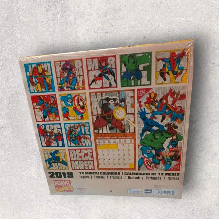 📅 Calendrier Marvel – Année 2019 🦸‍♂️ - photo numéro 2