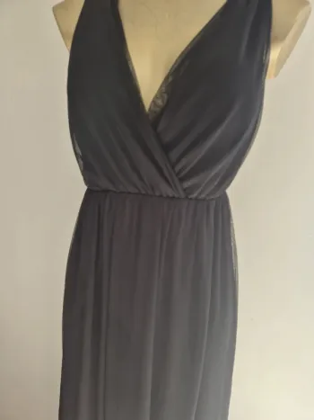 Robe longue noir cérémonie