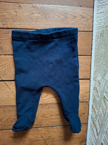 Pantalon jacadi avec pieds 3 mois mixte