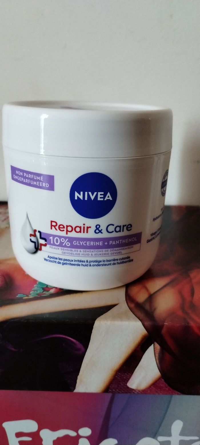 Pot 400 ml nivea sans parfum