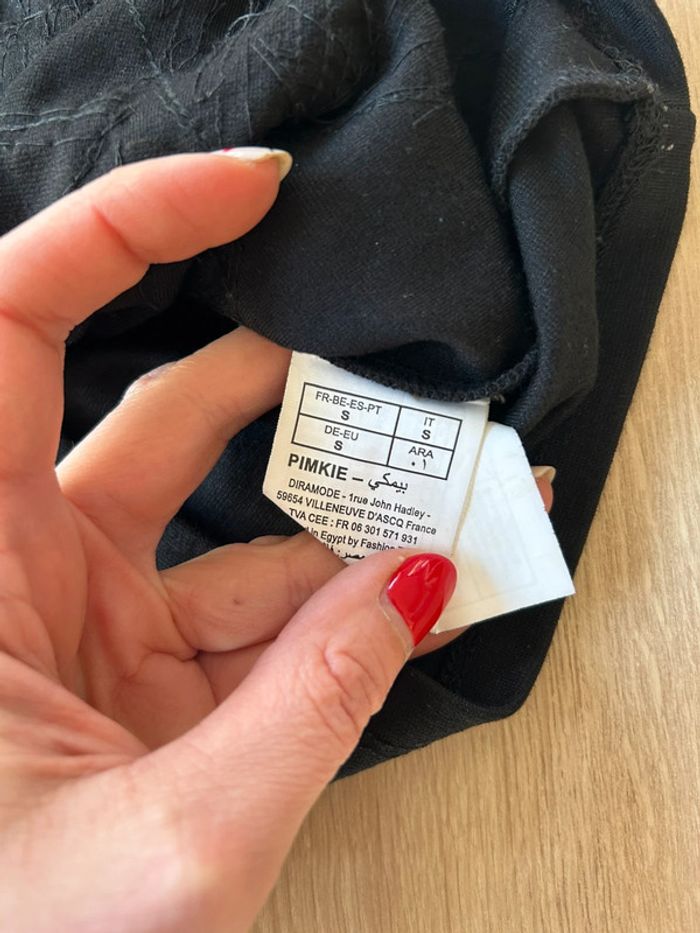 Robe noire avec perles Pimkie - photo numéro 5