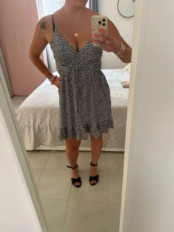 Robe d’été fleurie à bretelles taille s/m