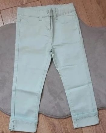 pantacourt stretch tape à l'oeil menthe 6 ans neuf jamais porté