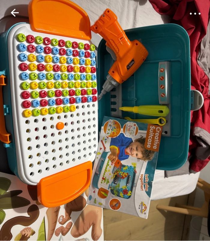 Valise de bricolage jeu de construction - photo numéro 2