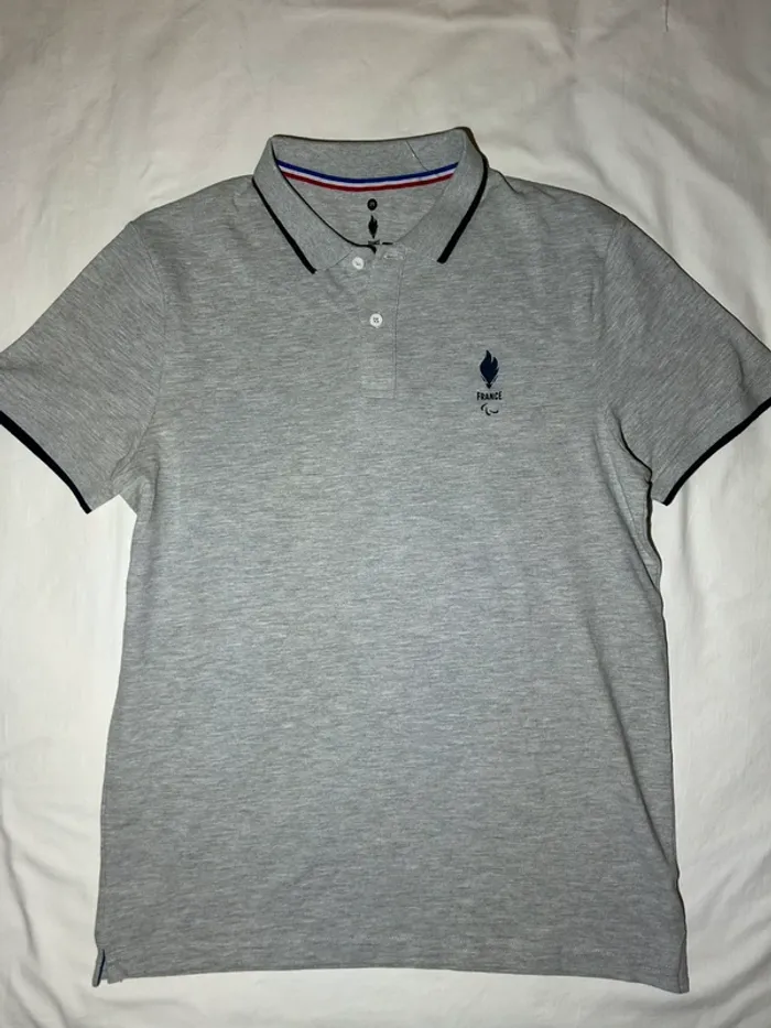 Polo gris jeux olympiques Paris 2024 - photo numéro 2
