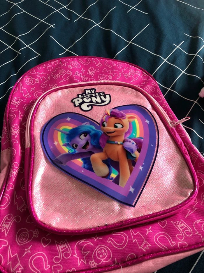 Sac à dos maternelle my little pony - photo numéro 2