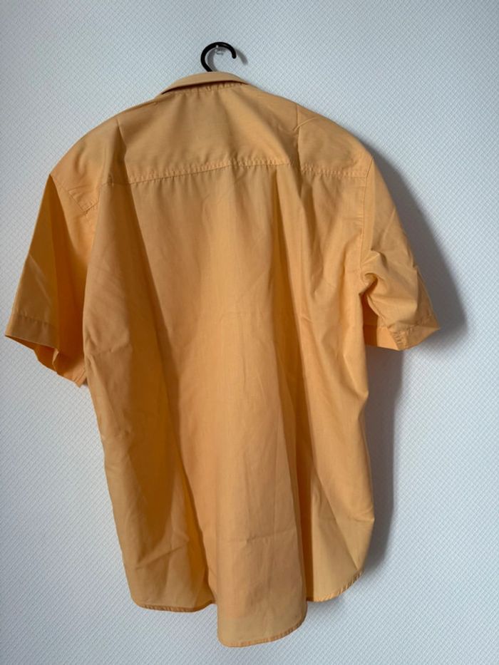 Chemise manche courte orange neuf taille M - photo numéro 3