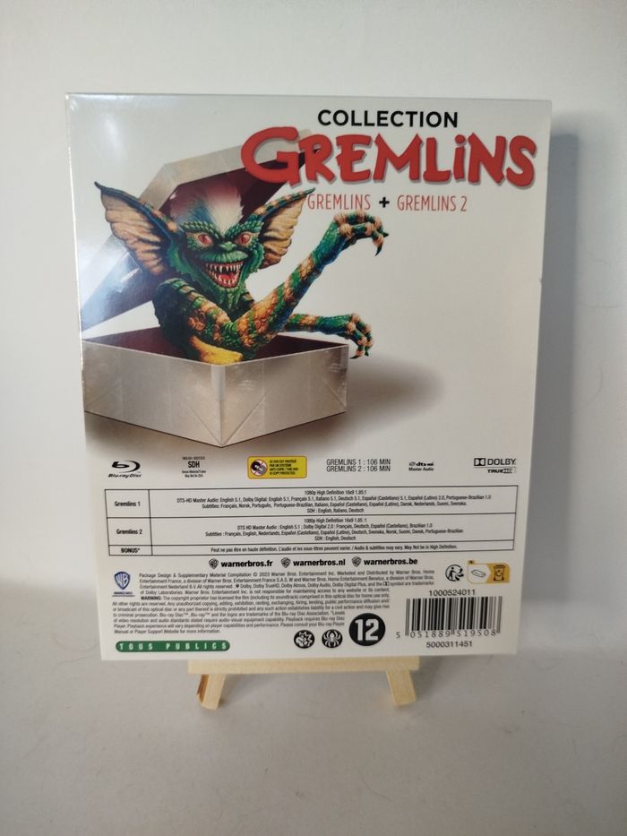Collection Gremlins - Coffret Blu-ray - (Sous blister) - photo numéro 3