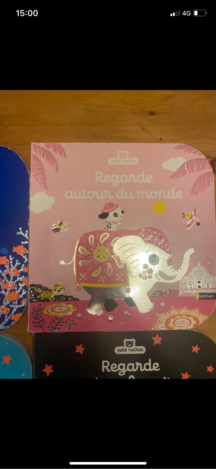 Lot de 9 livres « Regarde » Petit Nathan - photo numéro 4