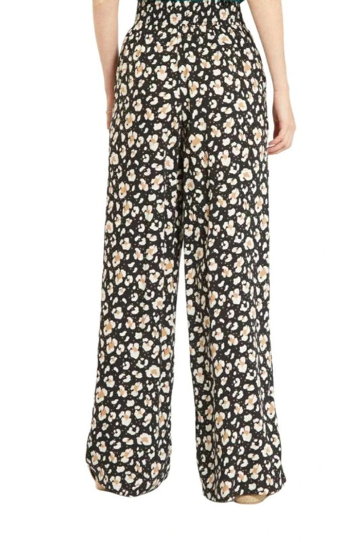 🩷 Pantalon fluide motif léopard taille L 40 Kiabi #emyfleury_40femme - photo numéro 2