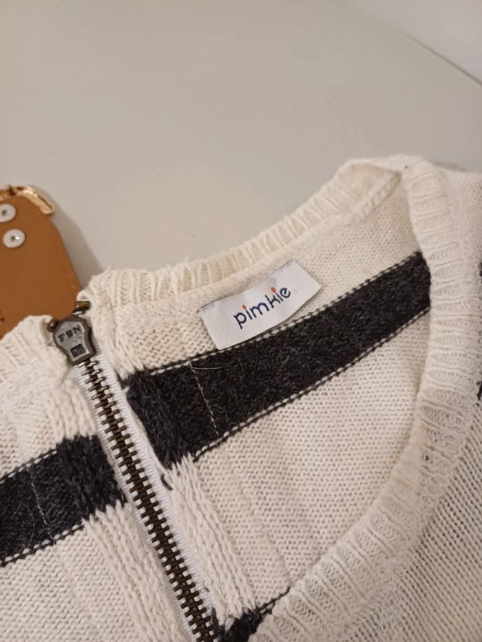 Pull rayé à manches courtes Pimkie taille M 38 - photo numéro 7