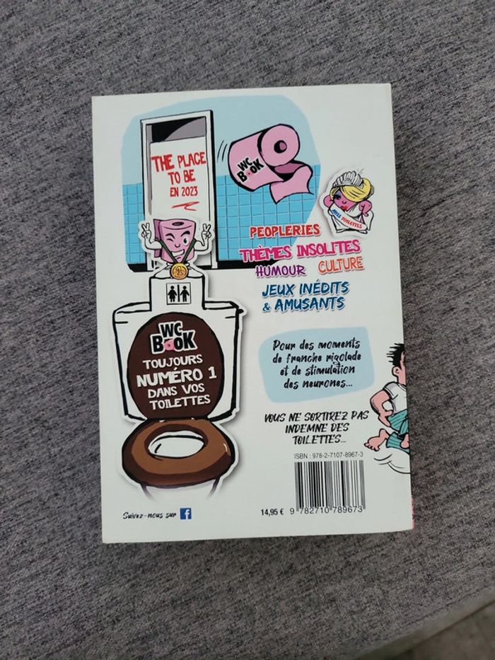 Livre humoristique  wc book 2023 - photo numéro 3