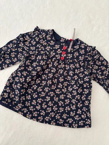 Blouse fleuri 3 mois