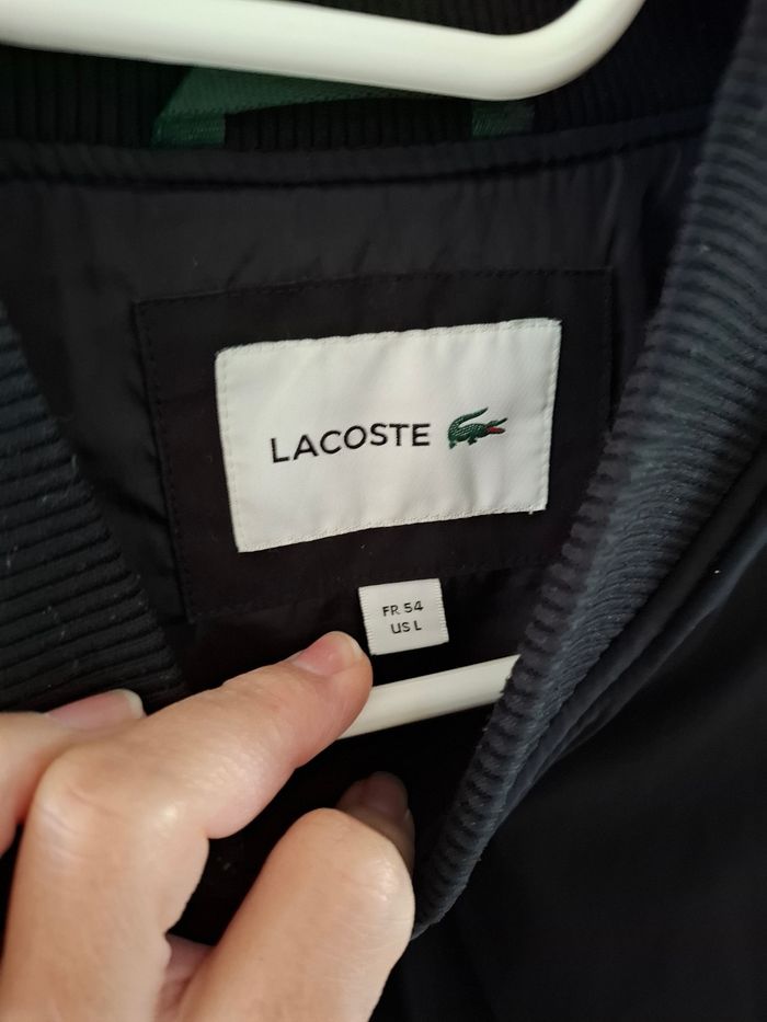 Veste lacoste - photo numéro 2