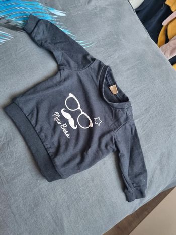 Pull boîte à malice 6 mois