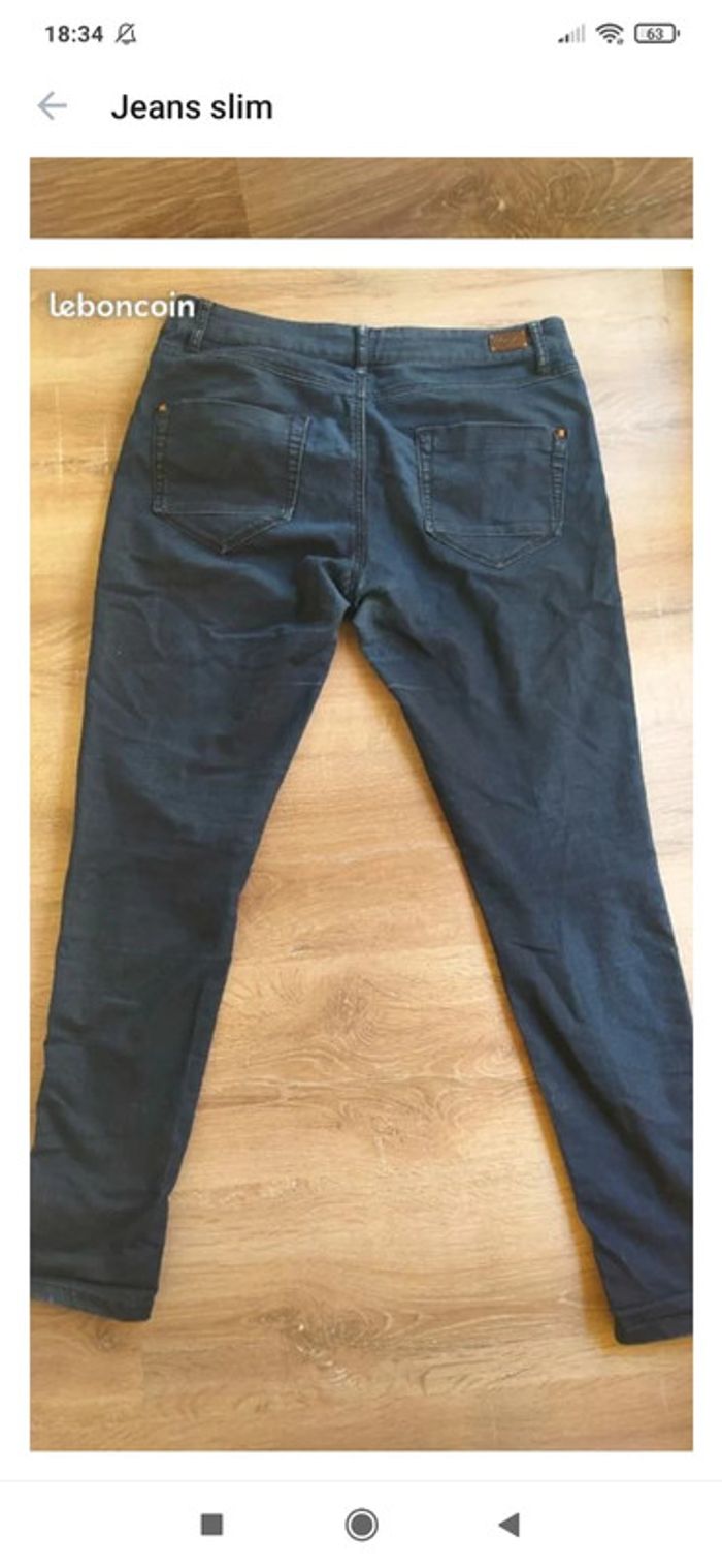 Jeans strech slim - photo numéro 3