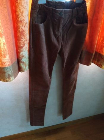 Pantalon velours