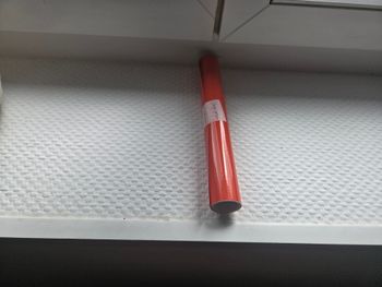 Vinyle adhésif permanent rouge pompier pour machine de découpe