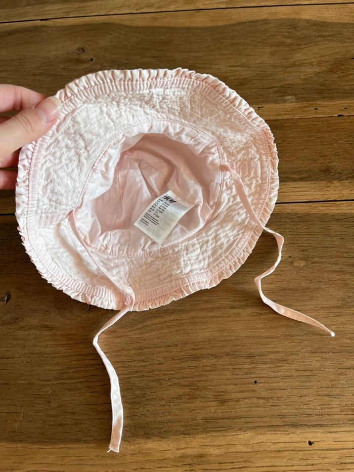 Chapeau rose pâle H&M - photo numéro 3