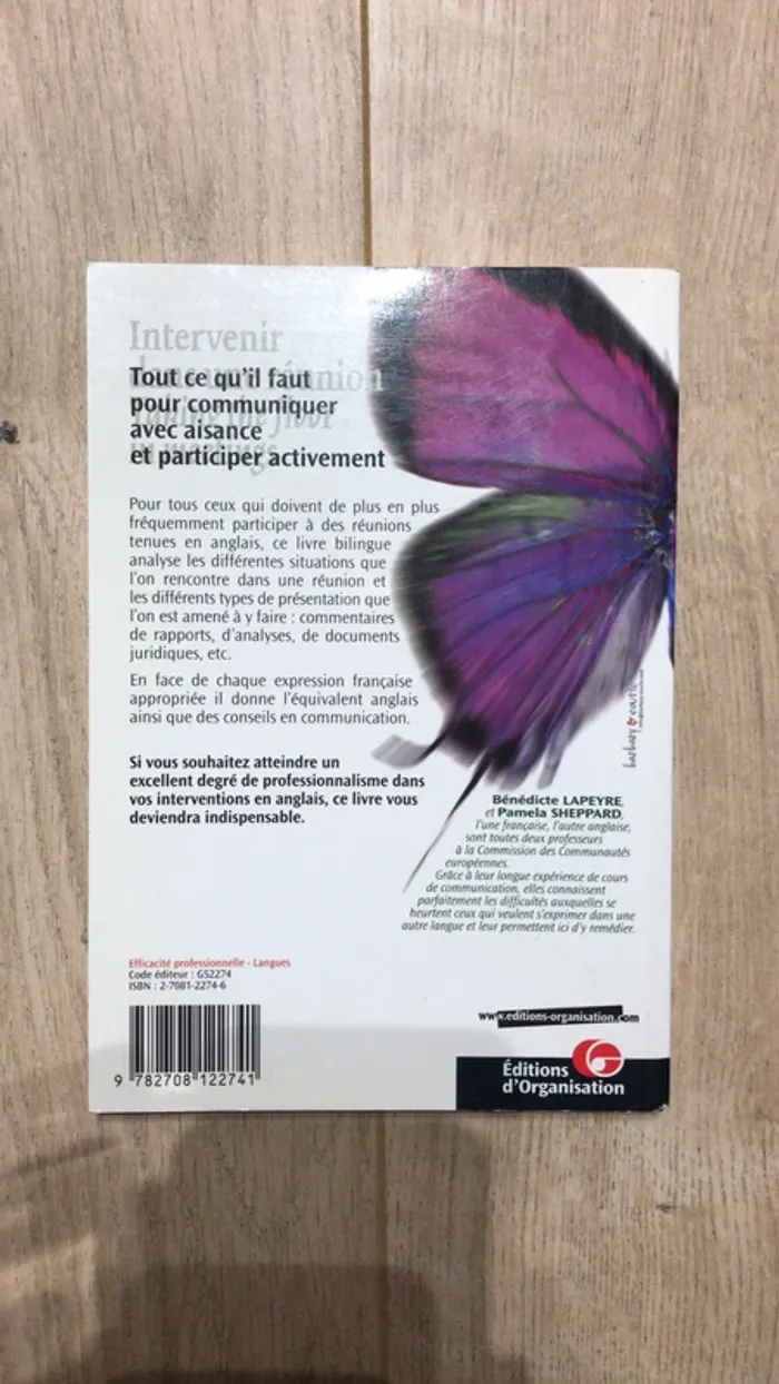 Livre bilingue anglais français intervenir dans une réunion - photo numéro 2