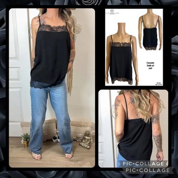 🖤 Caraco noir dentelle – Taille 42 NEW (vidéo portée dispo ) 🖤