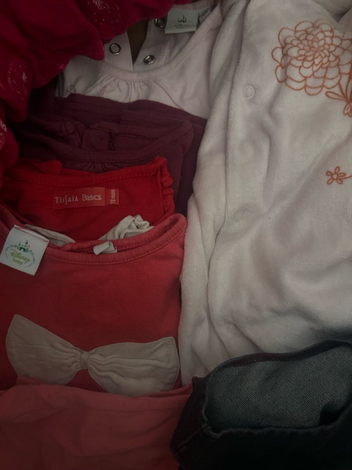 Lot 9 pièces hiver fille 18 mois - photo numéro 3