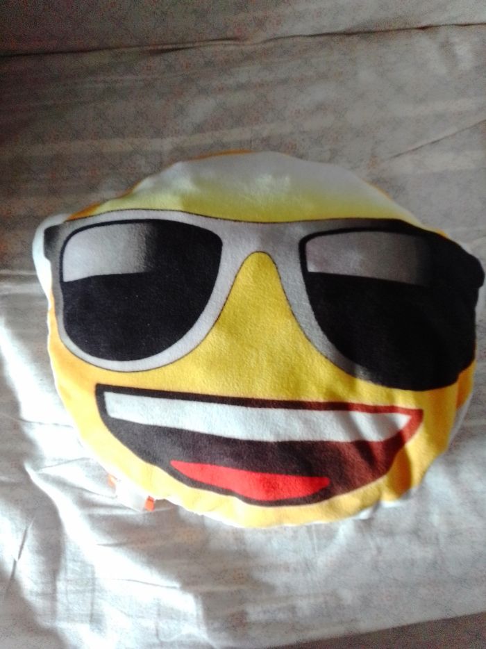 Coussin smiley