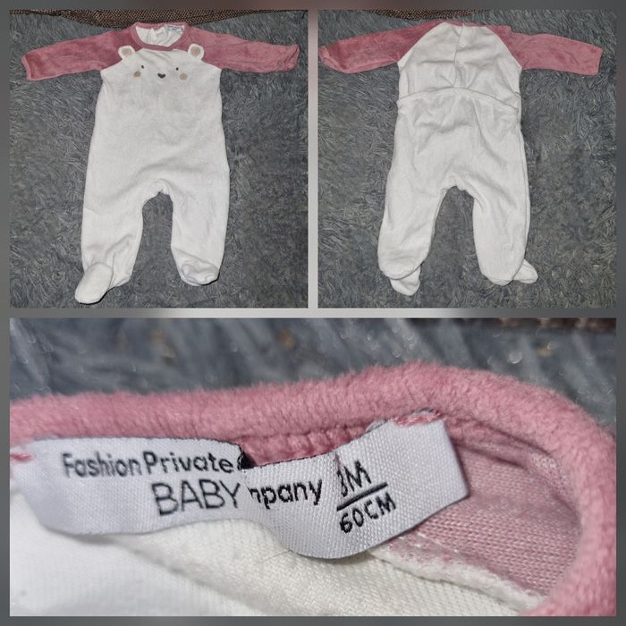 Lot grenouillères et pantalon pyjama 3mois - photo numéro 2