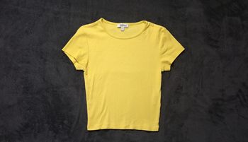 Tee-shirt shirt jaune