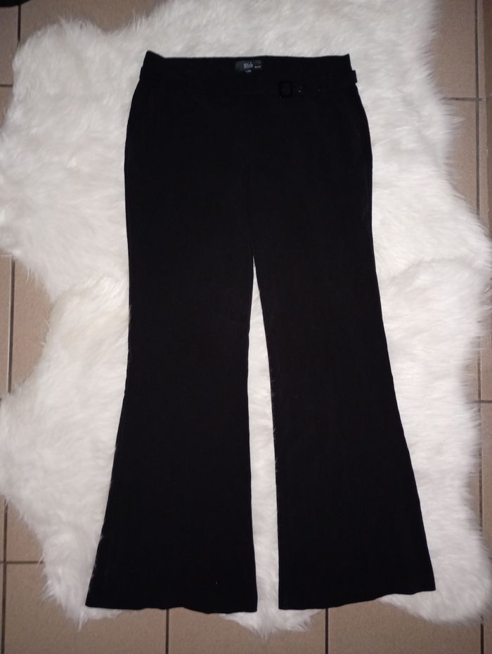 Pantalon fluide jambes évasées - photo numéro 6