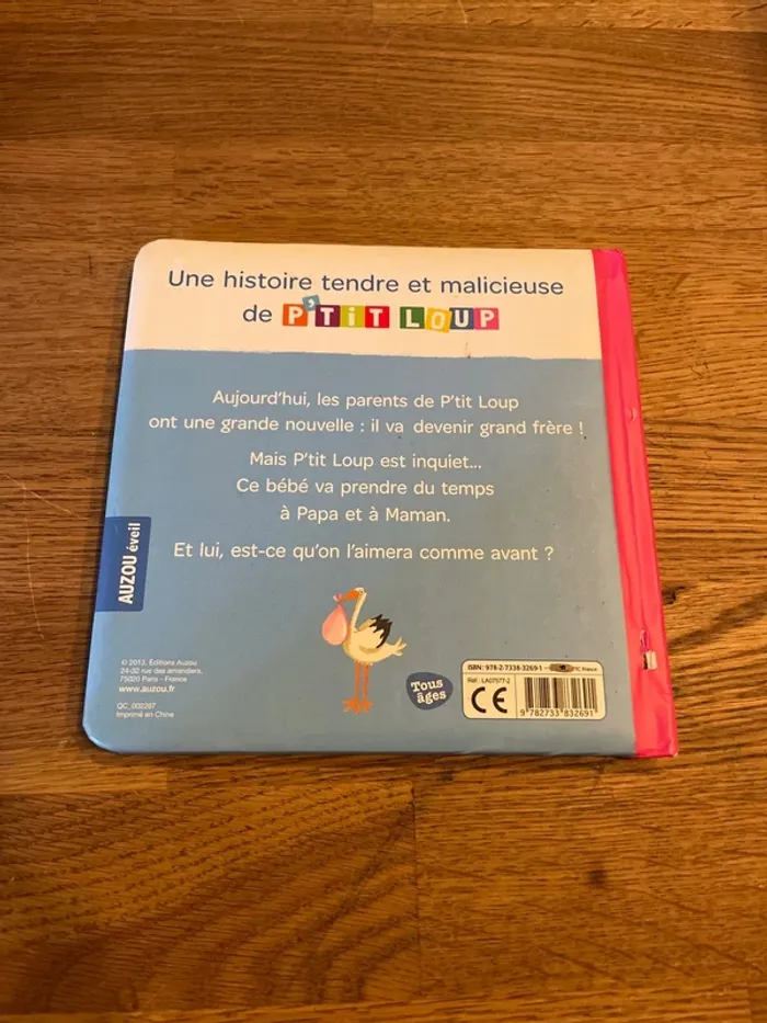 Livre P’tit Loup devient grand frère - photo numéro 3