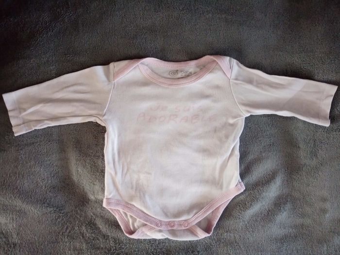 Body fille 3 mois