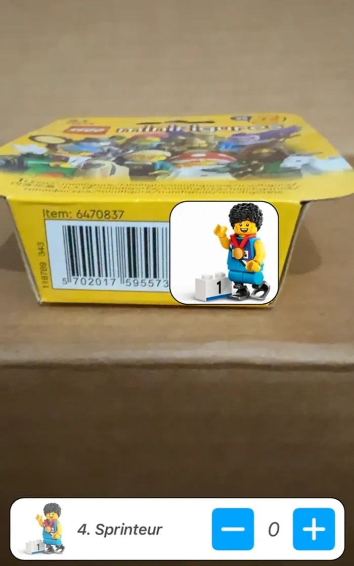 71045 LEGO Minifigures - Série 25 Sprinter