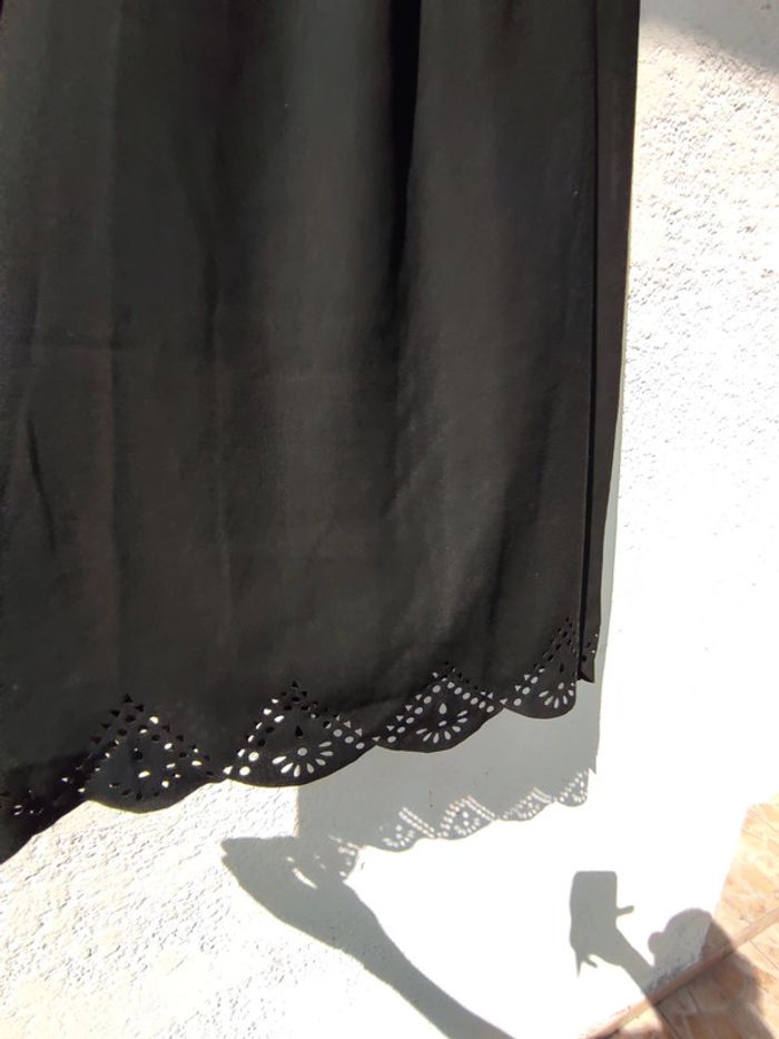 Robe d'été noir sans manches - photo numéro 3