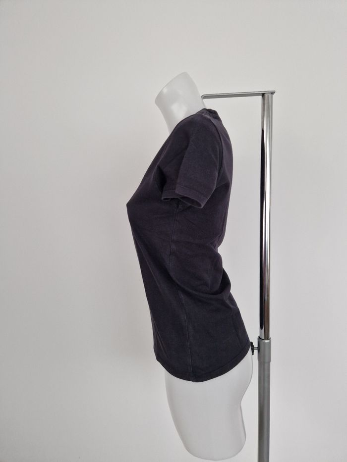 Haut noir avec motifs fleurs, feuilles Camps United - photo numéro 4