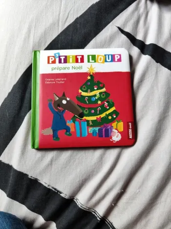 Livre P'tit loup prépare Noël
