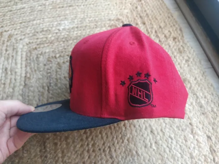 Casquette vintage hockey Chicago Blackhawks - photo numéro 2