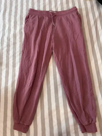 Pantalon jogging rose taille L / 40