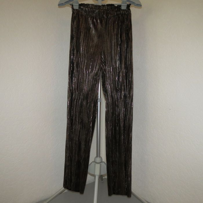 ✨ Pantalon plissé métallisé KIABI – Taille M (EUR 38-40) ✨