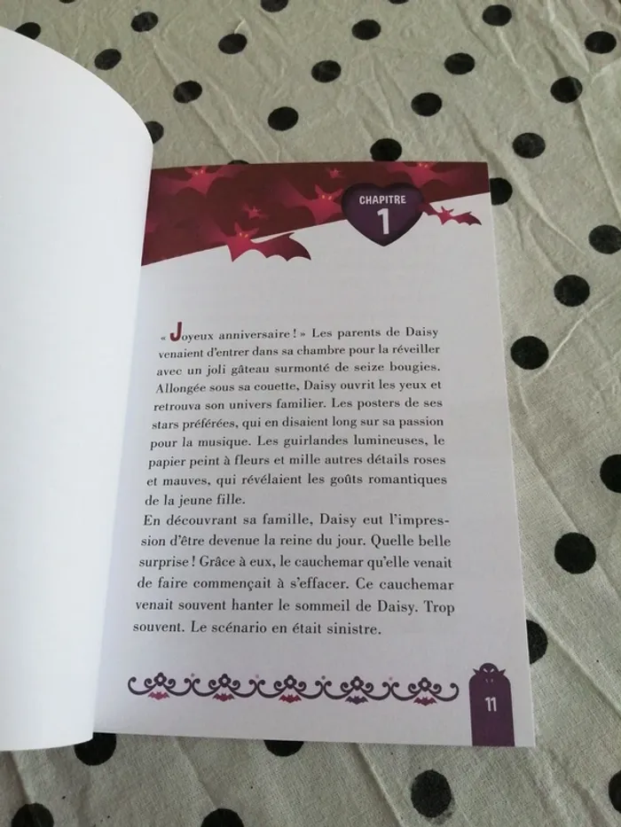 Livre chica vampiro vampire malgré elle / gulli pocket jeunesse / (8ans) - photo numéro 3