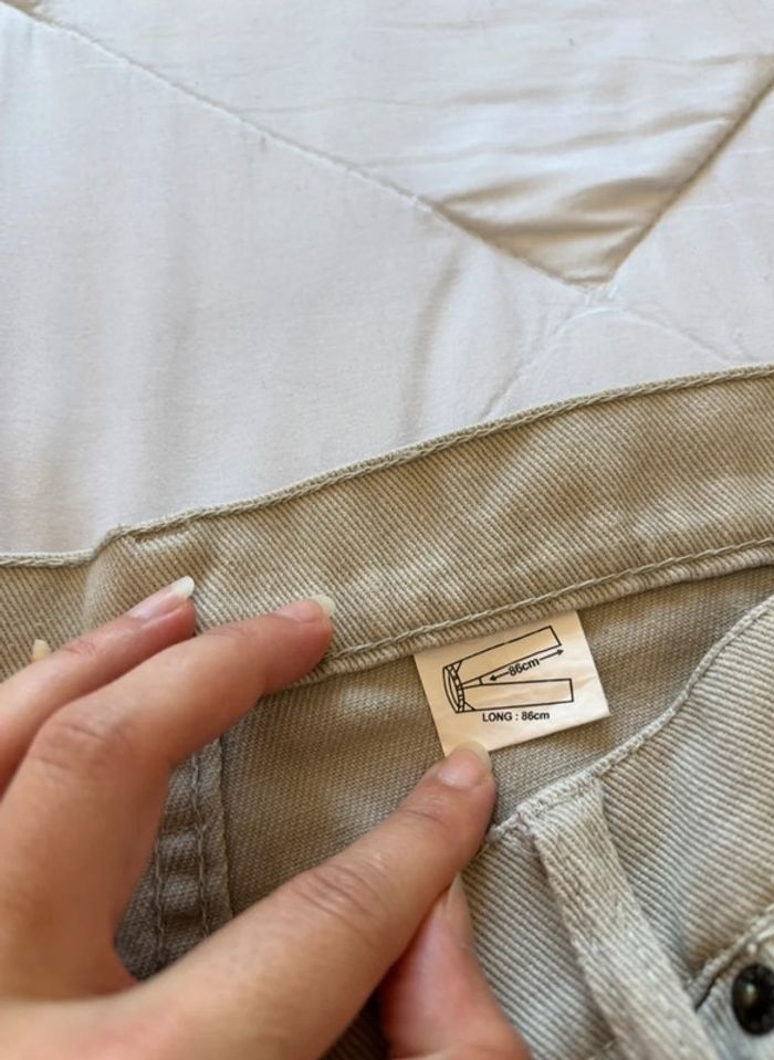 Jean beige homme Blue Mountain – coupe droite taille 2XL/50 relaxed fit droit vintage 2000s y2k - photo numéro 8