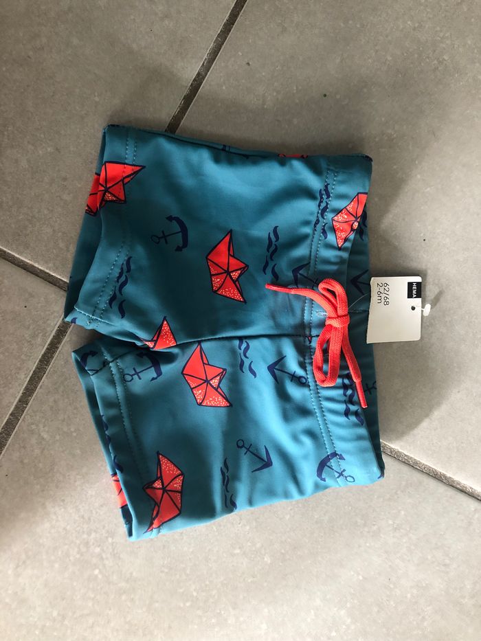 Hema - slip de bain - 2/6mois