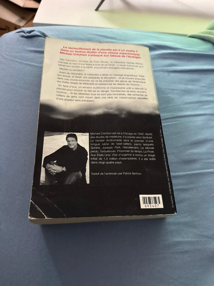 Livre état d’urgence - Michael crichton - photo numéro 3