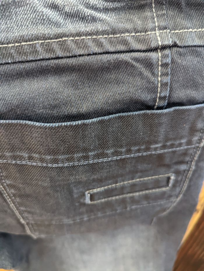 Jeans bleu Okaïdi enfant 12ans - photo numéro 3