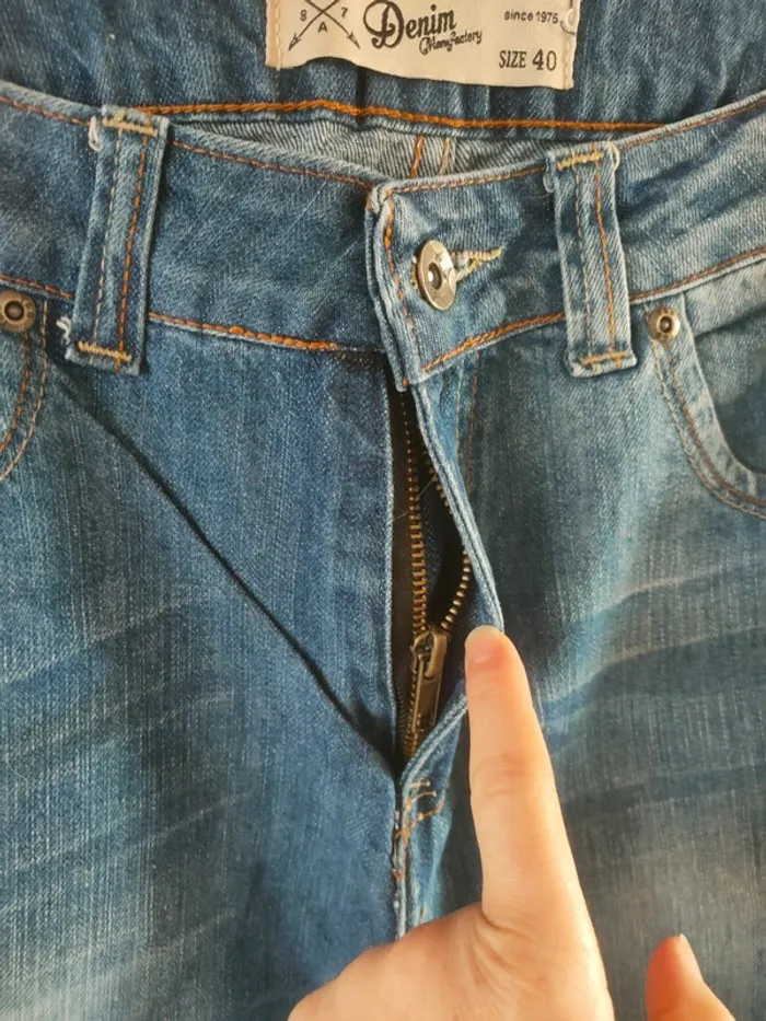Jeans homme coupe droite taille 40 - photo numéro 3