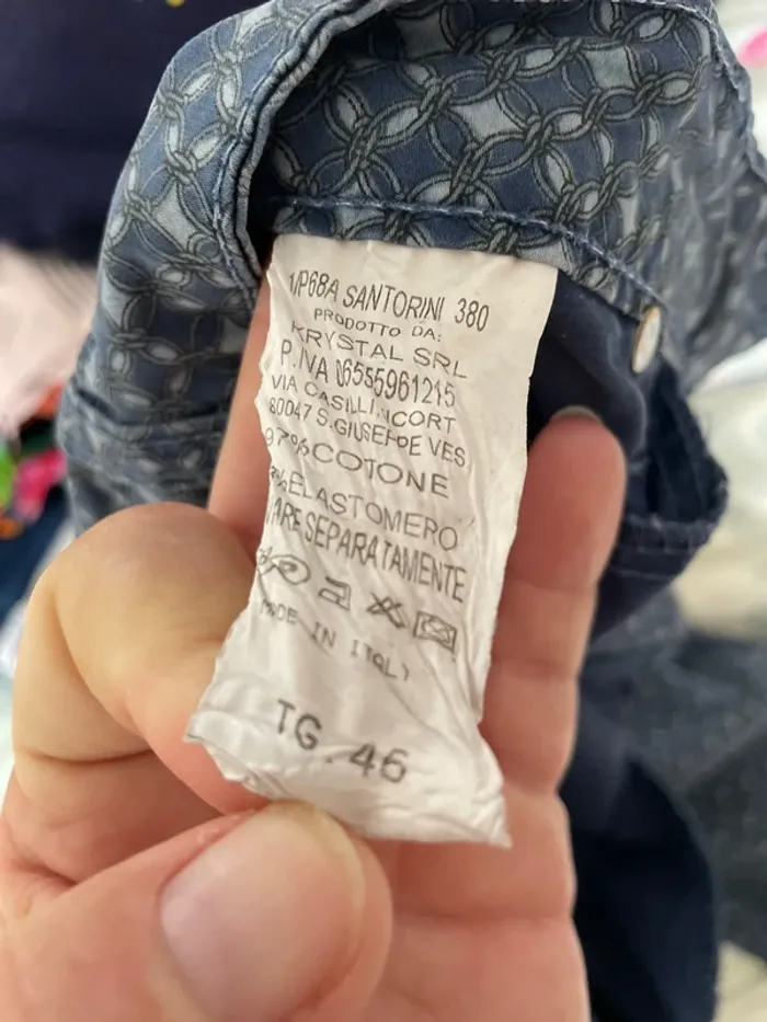 Pantalon enduit bleu 42 - photo numéro 9