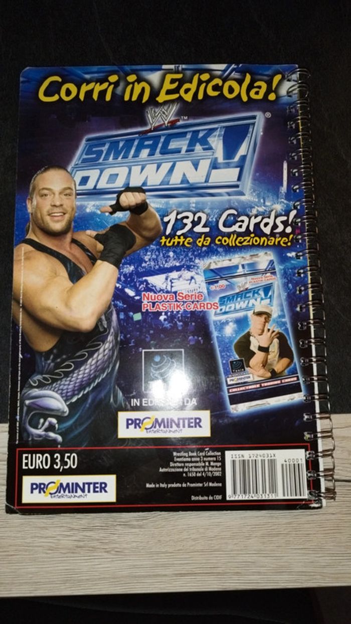 Album Prominter Wrestling wwe raw samckdown card collection - photo numéro 6