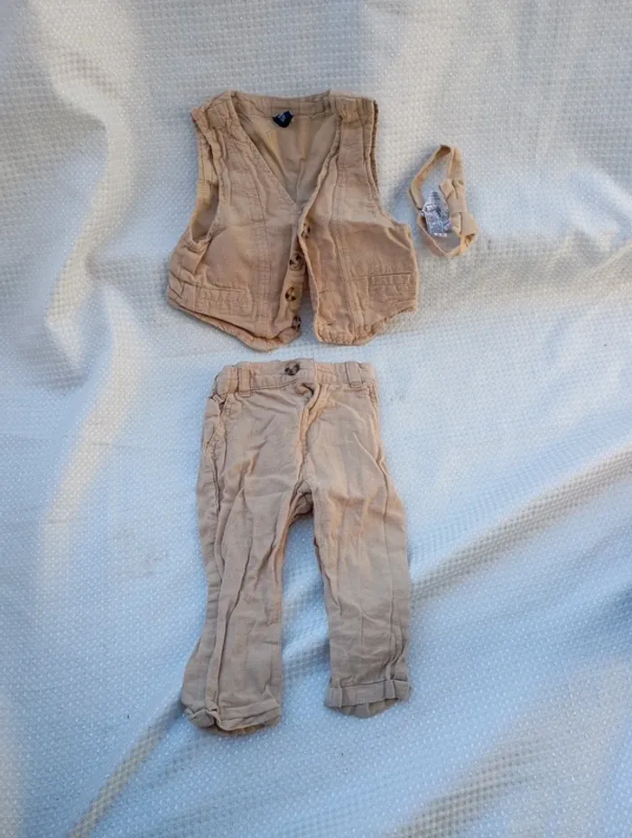 Adorable ensemble 3 pièces Kiabi  12 mois
